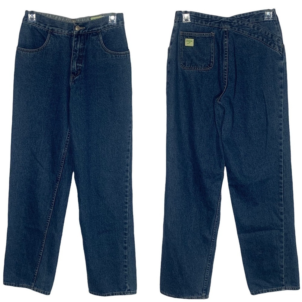 Vintage Lawman 100% Cotton Mid-Rise Straight Leg Jeans